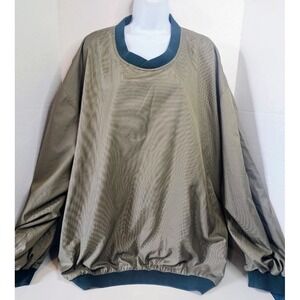 Brooks Brothers Country Club Golf Pullover XXL Olive Green